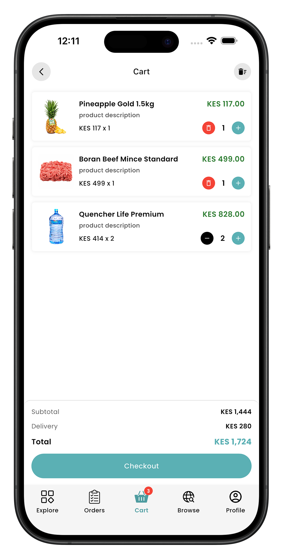 Order tracking on SWFTY