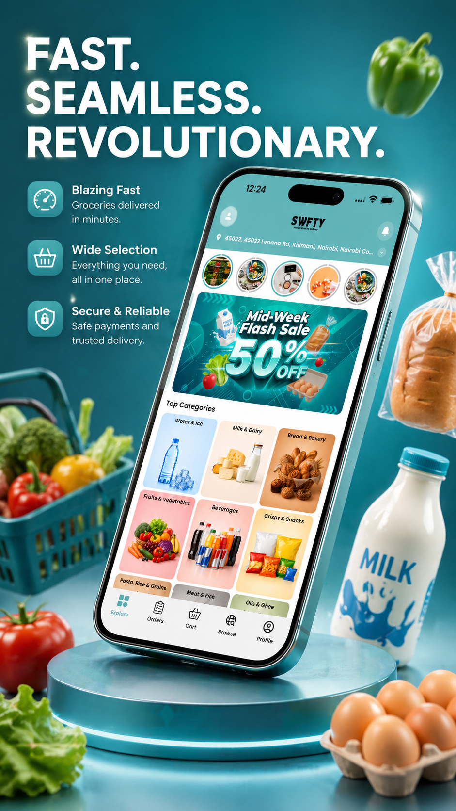 Grocery delivery service